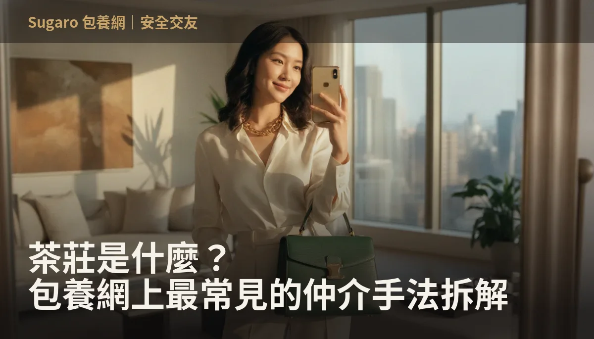 茶莊是什麼？包養網上最常見的仲介手法拆解