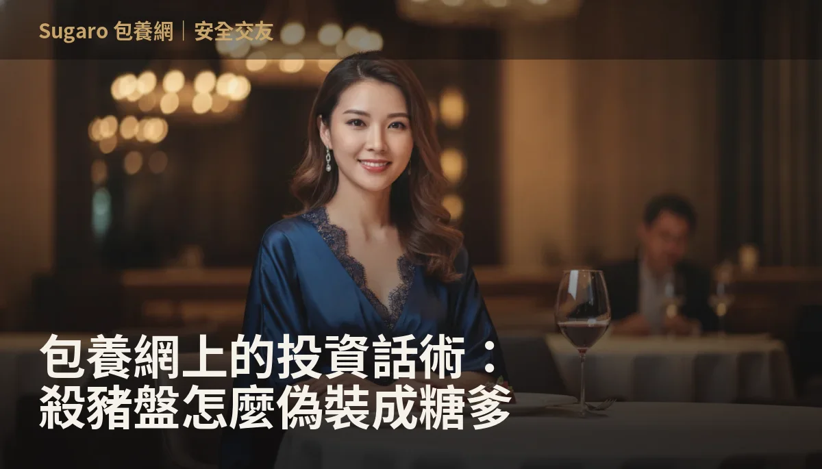 包養網上的投資話術：殺豬盤怎麼偽裝成糖爹