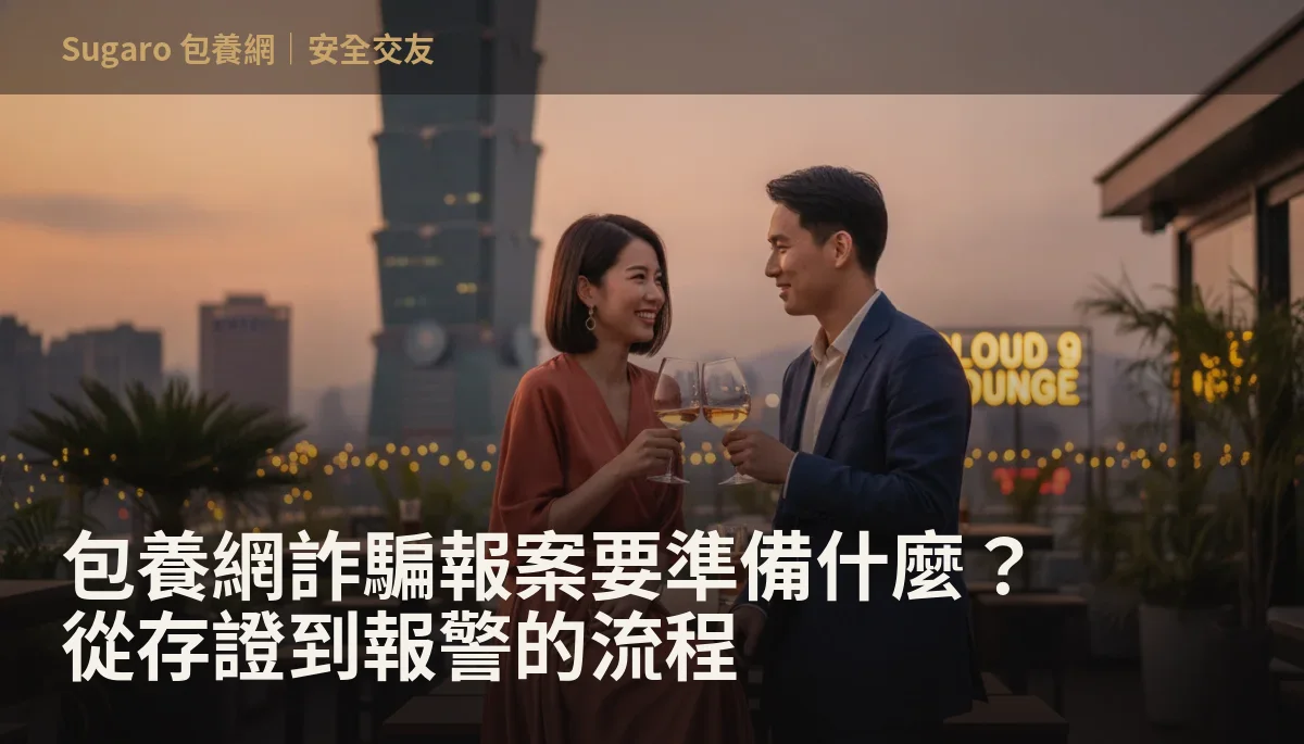 包養網詐騙報案要準備什麼？從存證到報警的流程