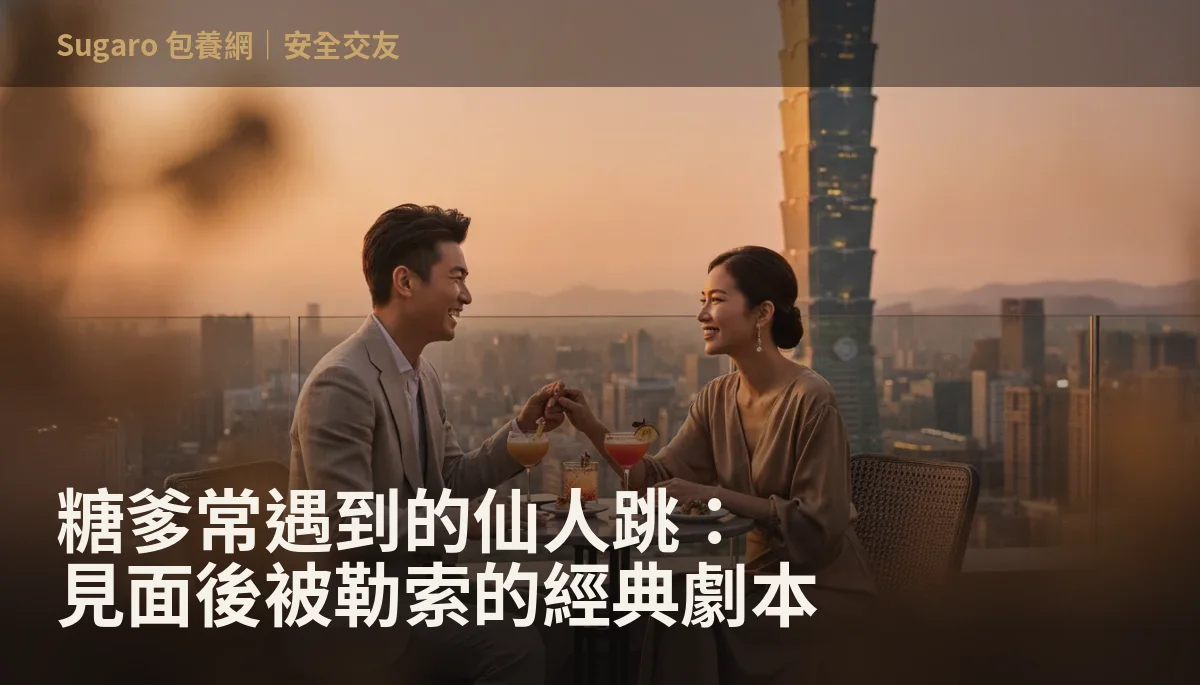 糖爹常遇到的仙人跳：見面後被勒索的經典劇本
