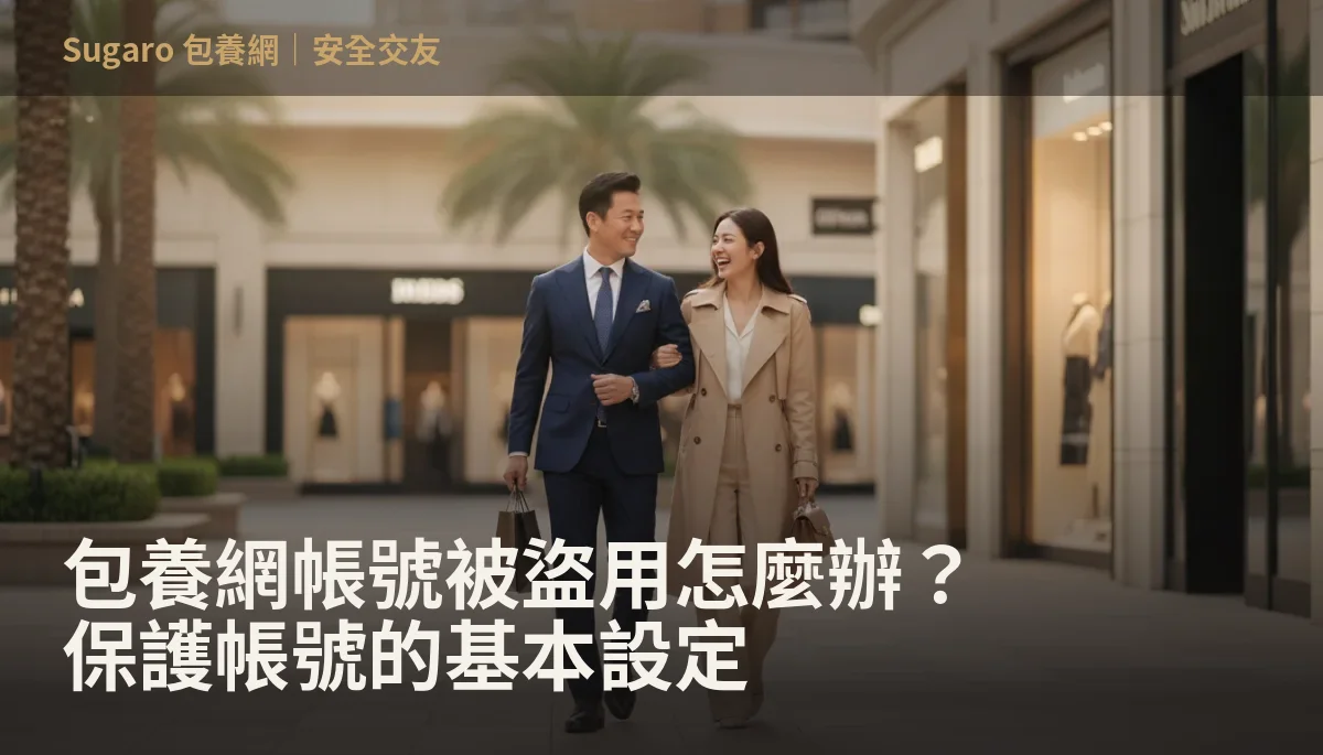 包養網帳號被盜用怎麼辦？保護帳號的基本設定