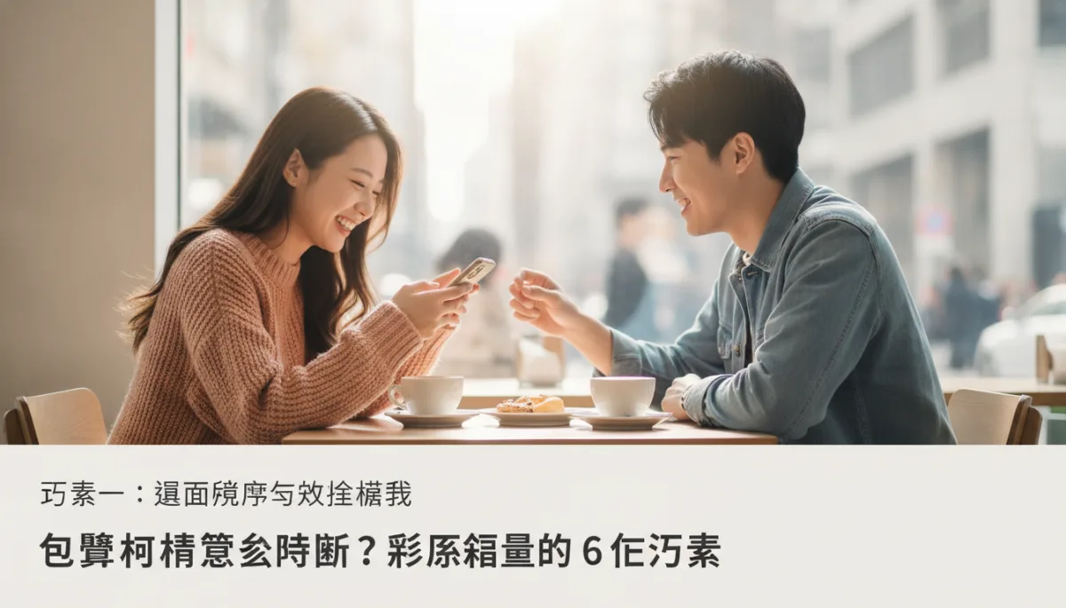 因素一:見面頻率與約會模式
