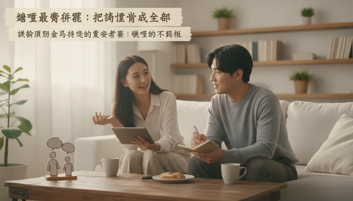 談論零用金與期待的正確姿勢：明確但不死板